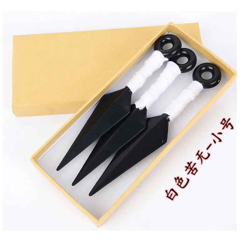 3-Piece Ninja Kunai Set – Cosplay Props with Collector's Box