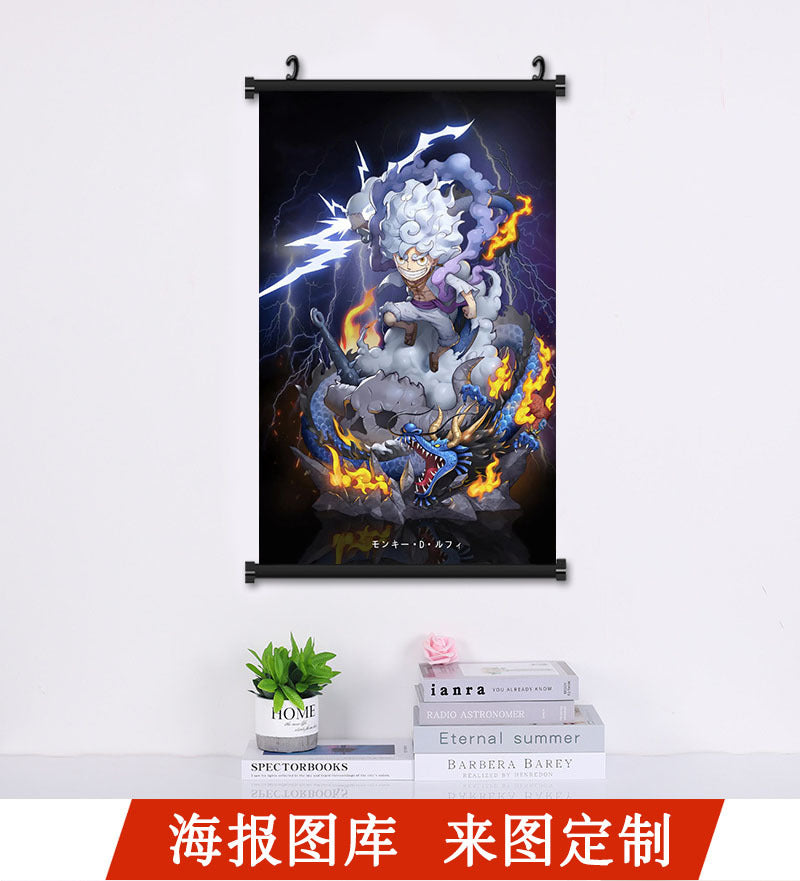 π΄ββ οΈ One Piece Wall Scroll Collection β Wanted Posters & Character Art (Multiple Sizes)