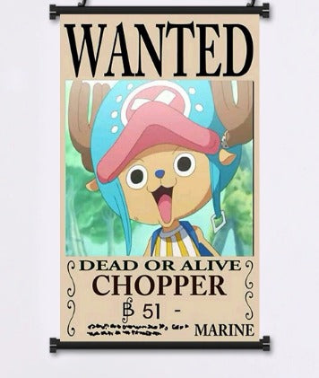 ONE PIECE "TONY TONY CHOPPER" REINDEER PREMIUM SCROLL POSTER