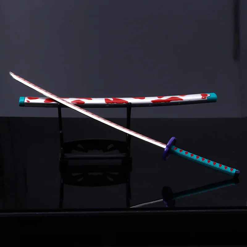 Demon Slayer Katana Keychains | 17cm Nichirin Sword Replicas | Tanjiro, Rengoku, Zenitsu & Sanemi | Geekzillaa