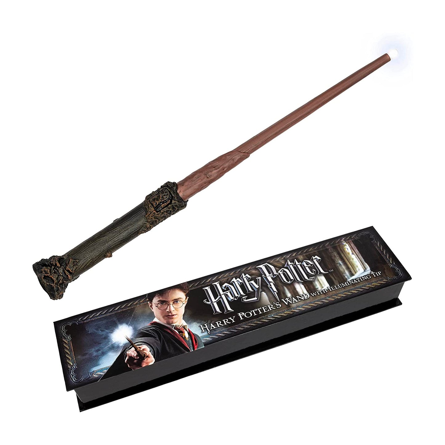 Incendio Fire-Shooting Wizarding Wand – Premium Electronic Cosplay Replica | Geekzilla