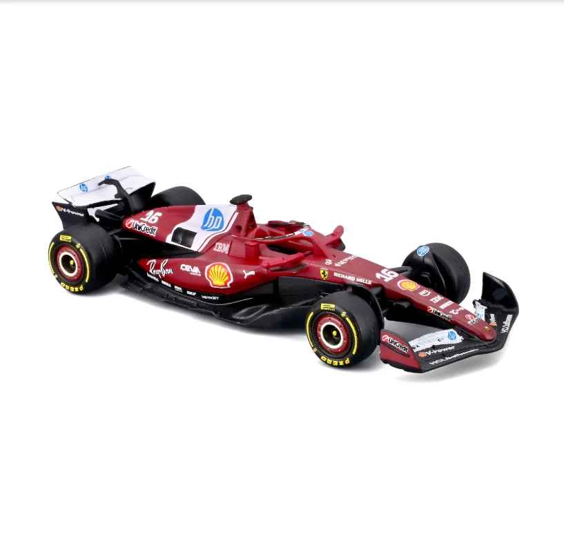 Bburago 1:64 Formula 1 Diecast Model Car - Mercedes W16 & Ferrari SF-25 Collection