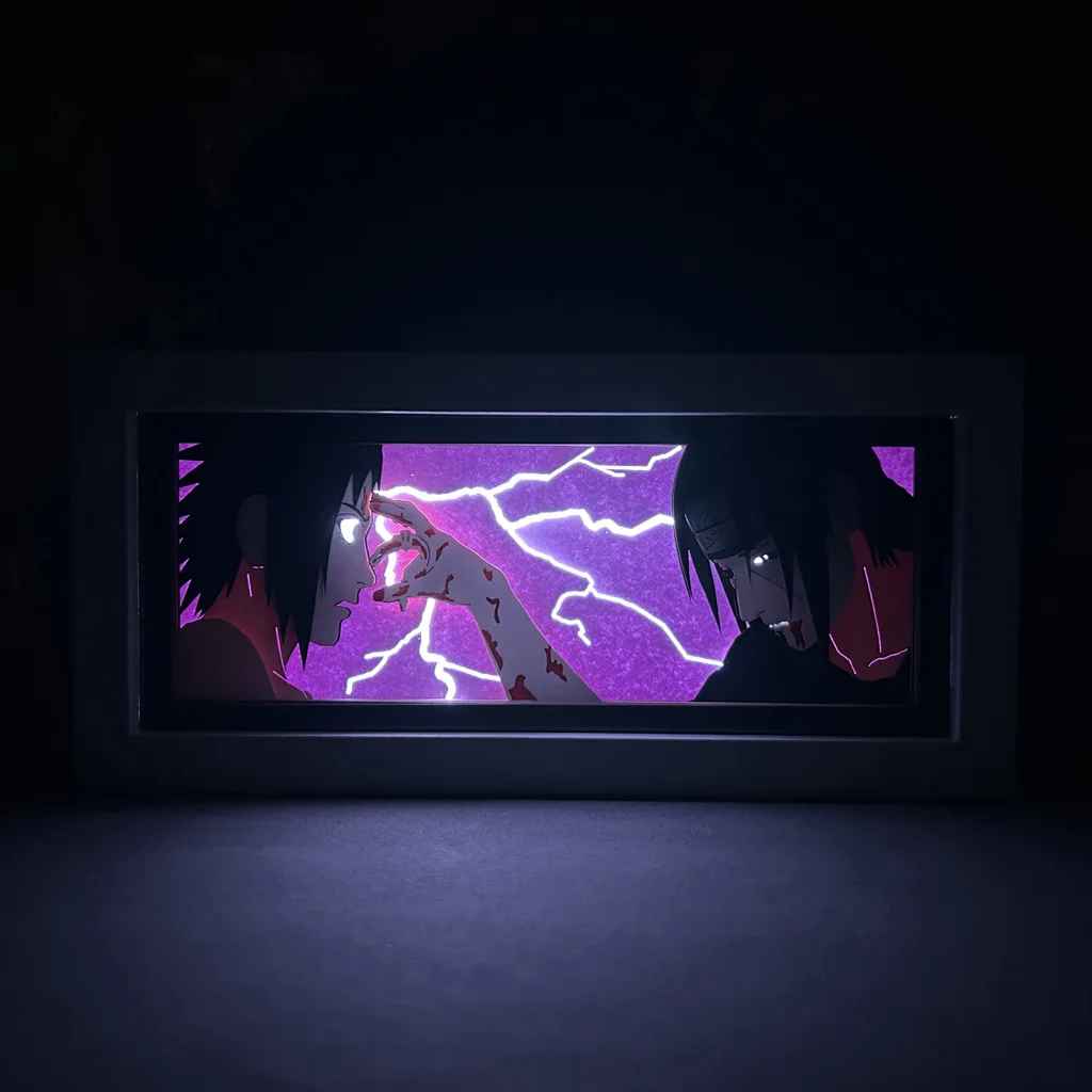 The Uchiha & Uzumaki Light Box Collection