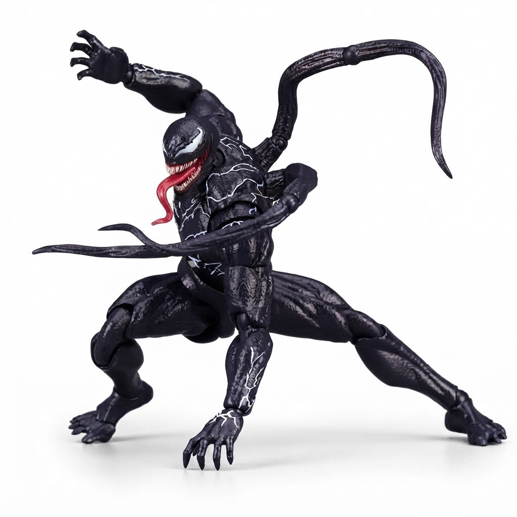 Venom: Let There Be Carnage Action Figure – Marvel Collectible Model with Symbiote Accessories | Geekzilla