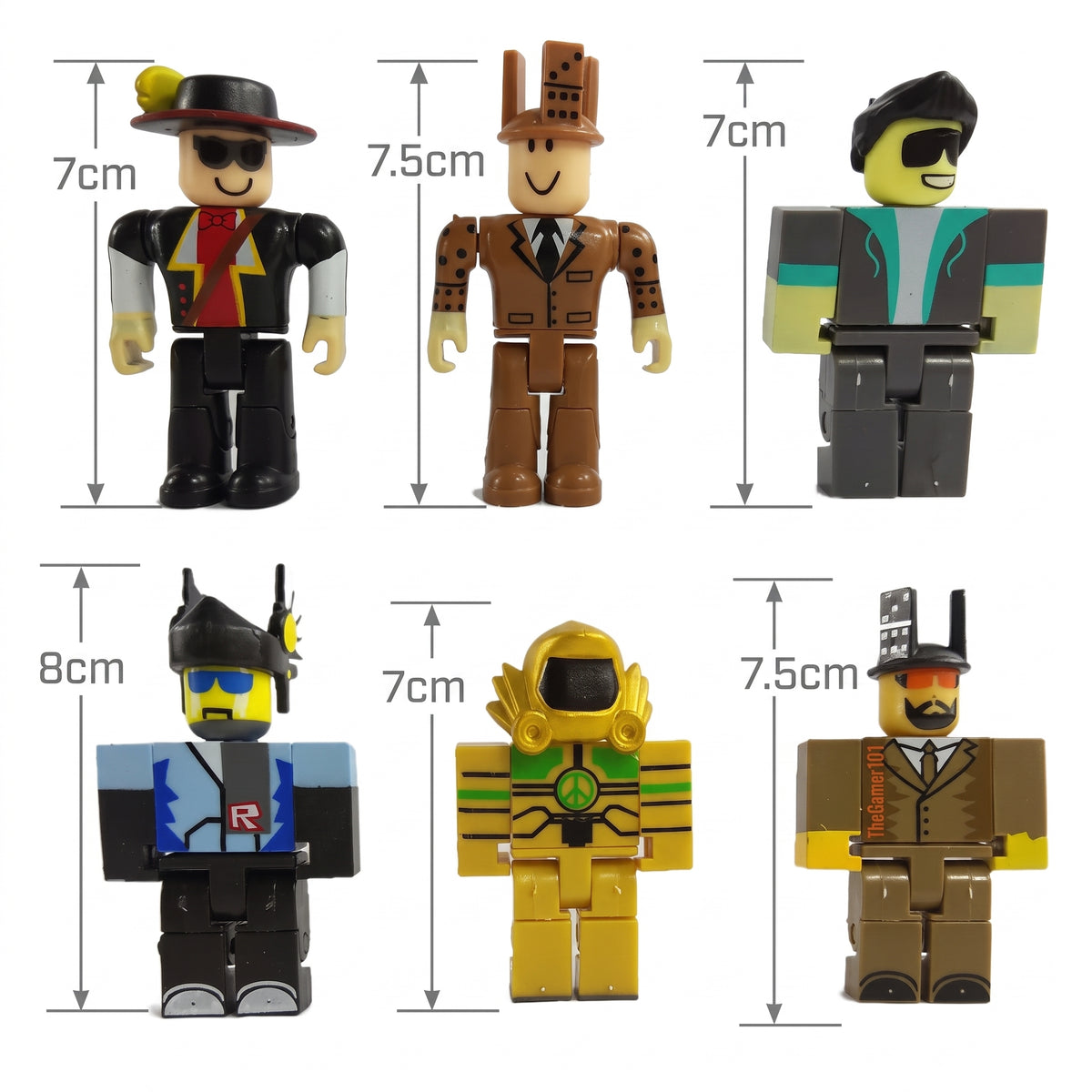 Roblox Legends 6-Piece Action Figure Set | Collectible Toy Pack