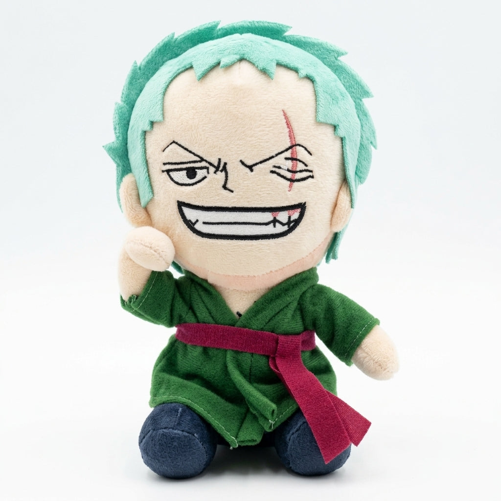 One Piece Luffy & Zoro Plushie Set | Straw Hat Anime Plush Toys