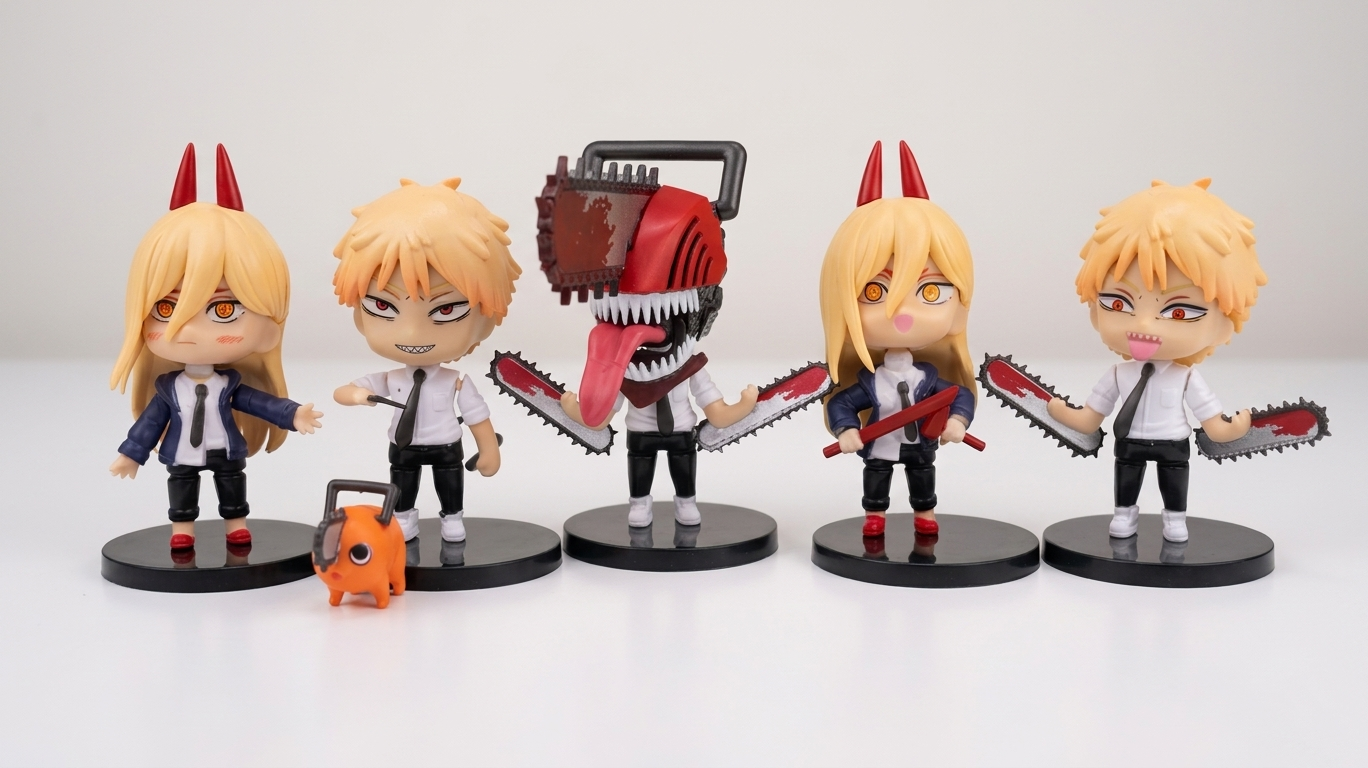 CHAINSAW MAN MINI ACTION FIGURE SET (5-PIECE COLLECTOR'S EDITION)