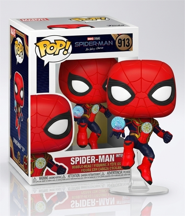 MARVEL "SPIDER MAN" (INTEGRATED SUIT) FUNKO POP! VINYL FIGURE