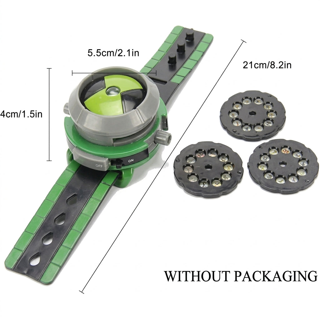 Ben 10 Alien Force Omnitrix Illuminator Roleplay Watch – Light-Up Interactive Prop | Geekzilla