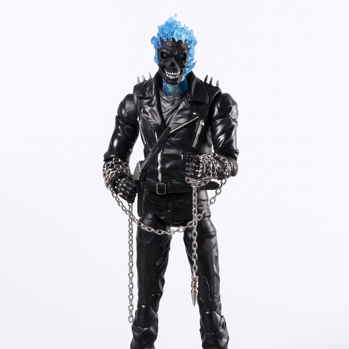 Marvel Ghost Rider 10-Inch Action Figure | Flaming Skull & Shotgun