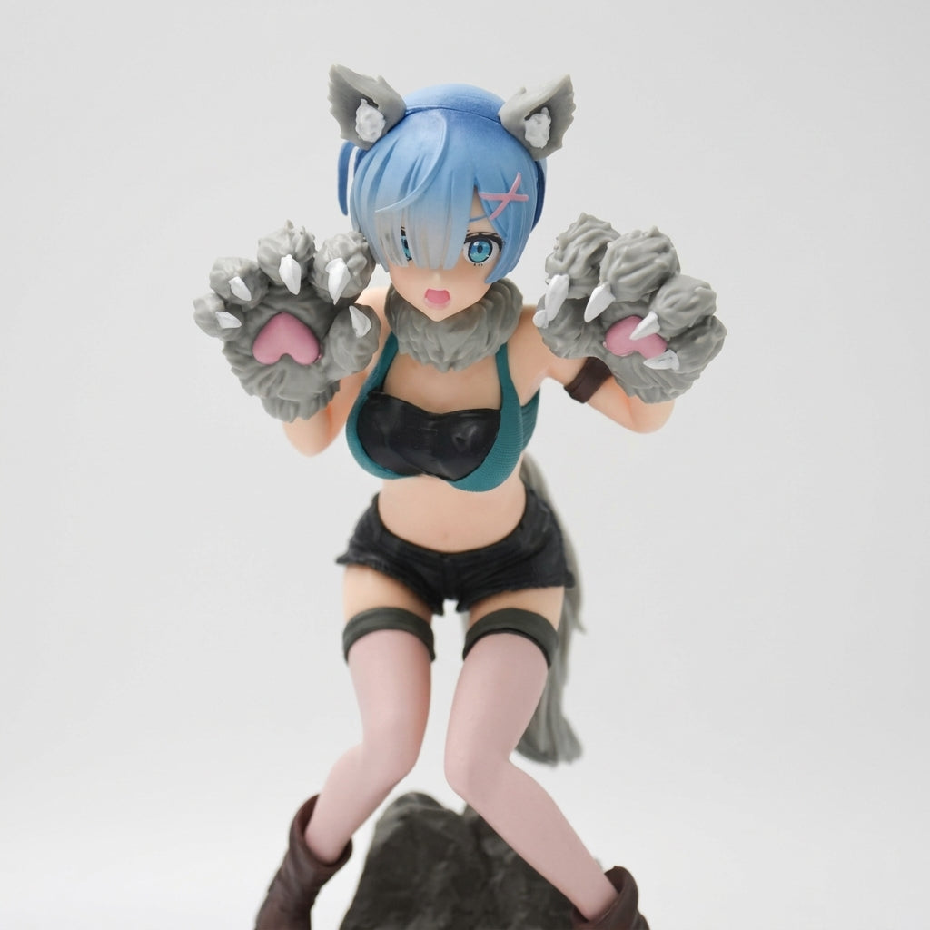 Re:Zero Rem Werewolf Wolf Ver. Action Figure | Banpresto Espresto