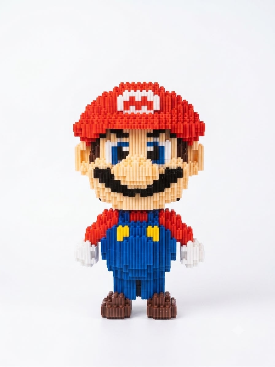 Nintendo Super Mario DIY Micro Building Blocks Kit | Geekzilla