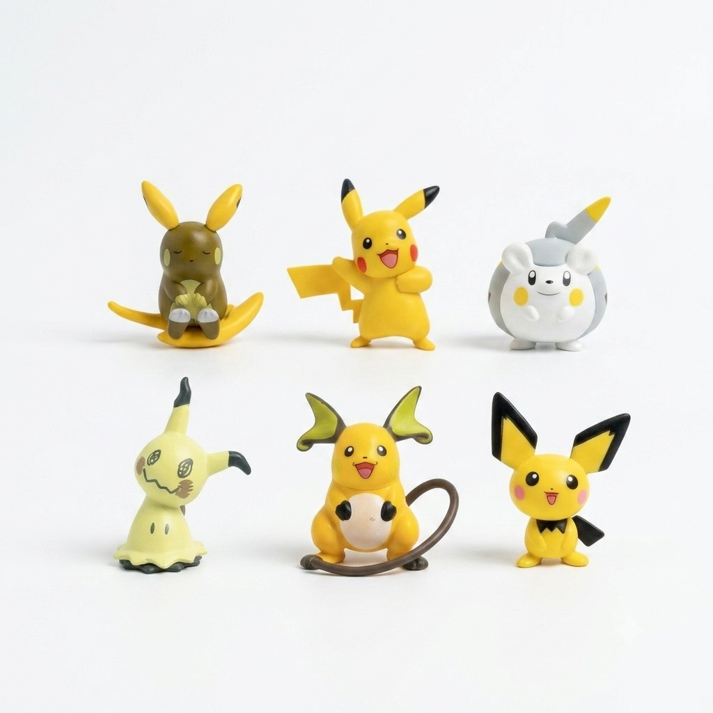 Pokémon Anime Characters Series Collector Action Figure Gift Set – 6-Piece Model Assortment | Geekzilla