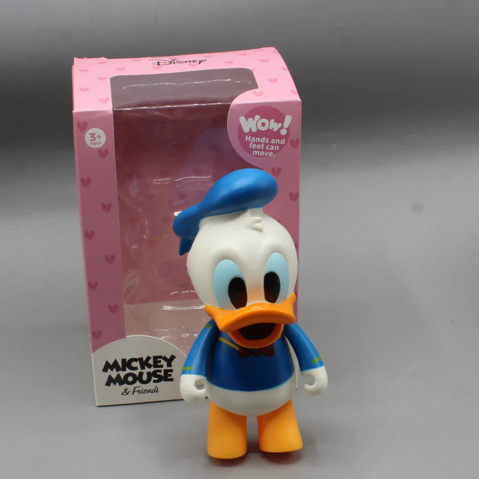 Disney Mickey Mouse & Friends Donald Duck Collectible Vinyl Figure – Articulated Toy with Pink Box | Geekzilla