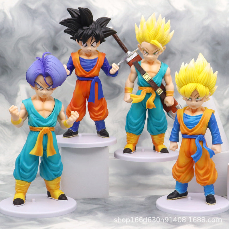 DRAGON BALL Z "Z-FIGHTERS" PREMIUM COLLECTIBLE FIGURE SET
