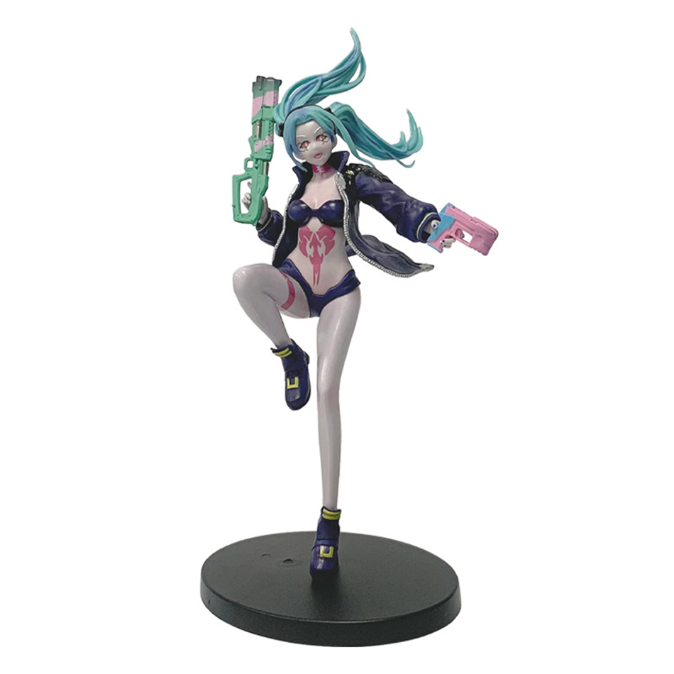 Cyberpunk Rebecca Combat Action Figure – Premium Anime Edgerunners Solo Collectible | Geekzilla
