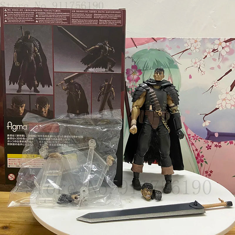 Berserk: Guts (The Black Swordsman) Premium 1:12 Scale Articulated Action Figure