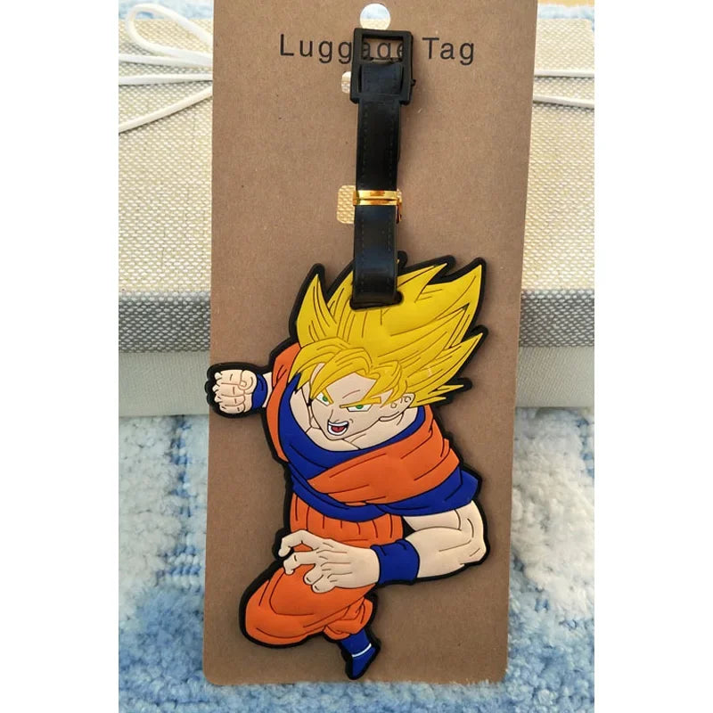 Dragon Ball Z "Super Saiyan Goku" Rubber Luggage Tag