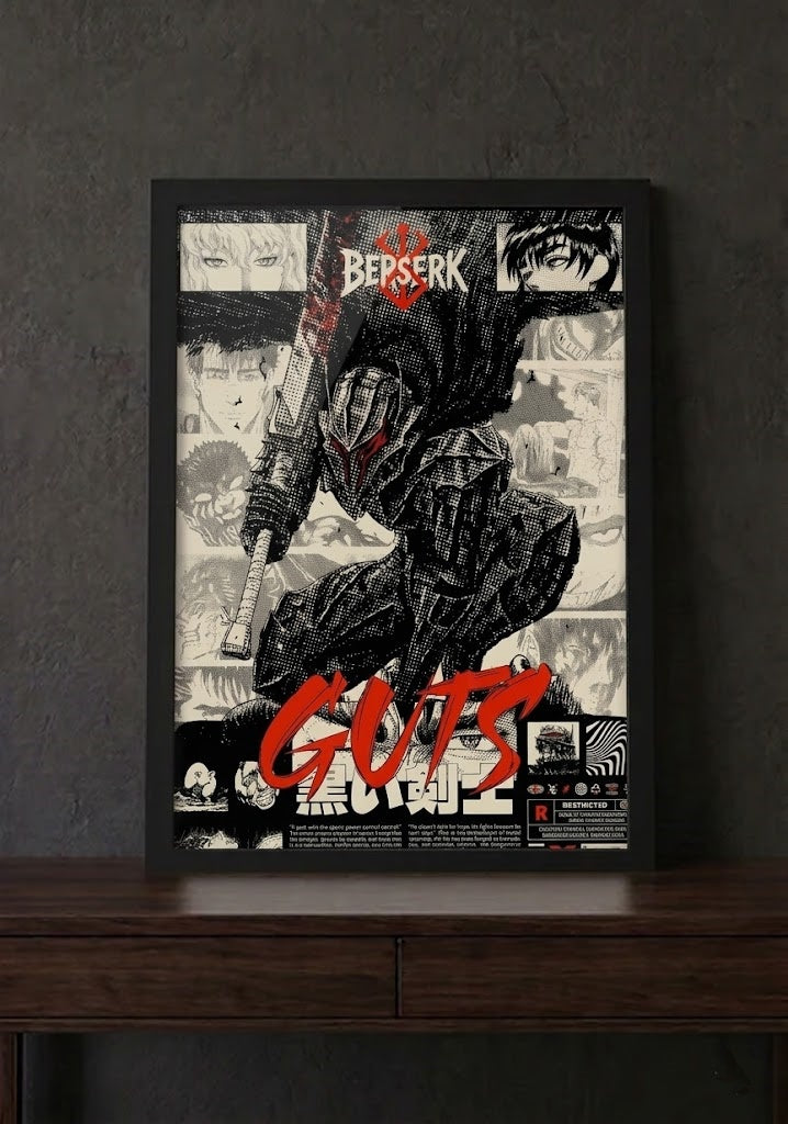 Anime Glass Art Premium Frames – High-Definition Manga & Anime Wall Decor | Geekzilla