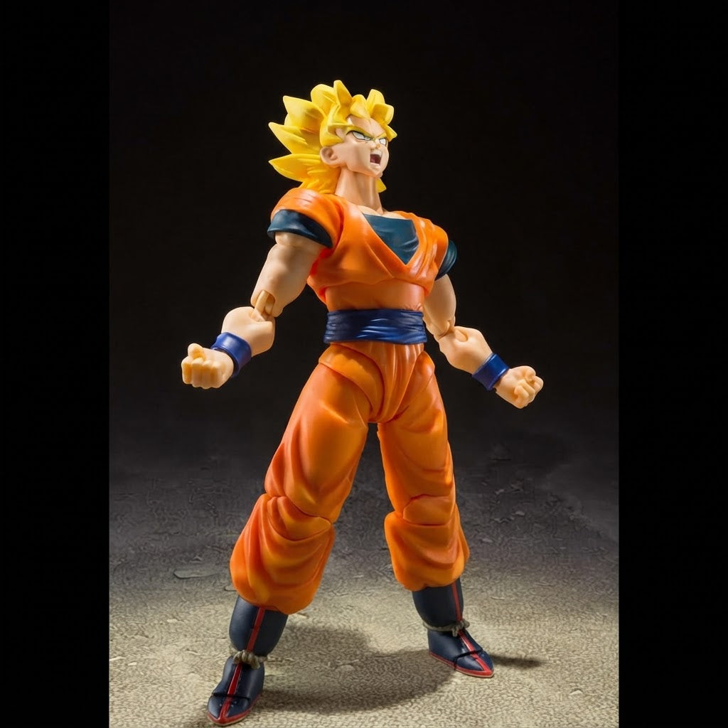 Bandai S.H.Figuarts Dragon Ball Z Super Saiyan Goku Action Figure