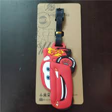 Disney Pixar "Lightning McQueen" Rubber Luggage Tag