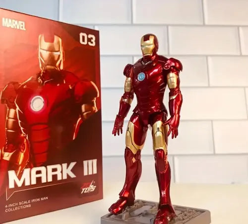 Iron Man Mark III #03 Collectible Figure – Marvel MCU Premium Edition Model | Geekzilla