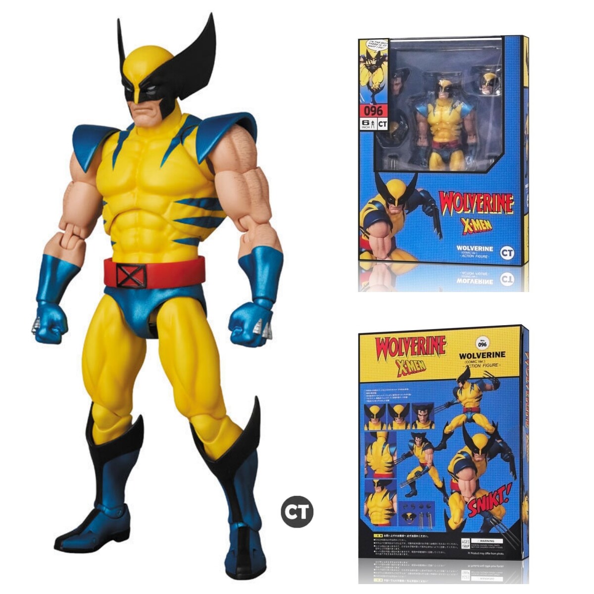 Marvel X-Men: Wolverine (Comic Ver.) Premium 6-Inch Articulated Action Figure