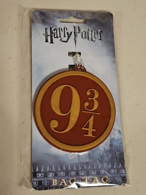 Harry Potter Wizarding World: Platform 9 ¾ Hogwarts Express Silicone Bag Tag