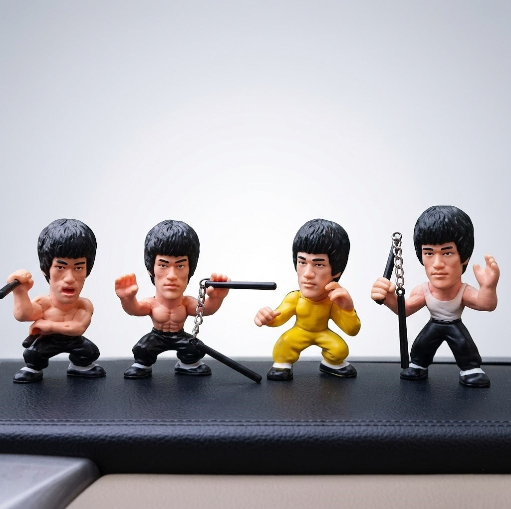 MARTIAL ARTS LEGEND "BRUCE LEE" MINI ACTION FIGURE SET (4-PIECE)