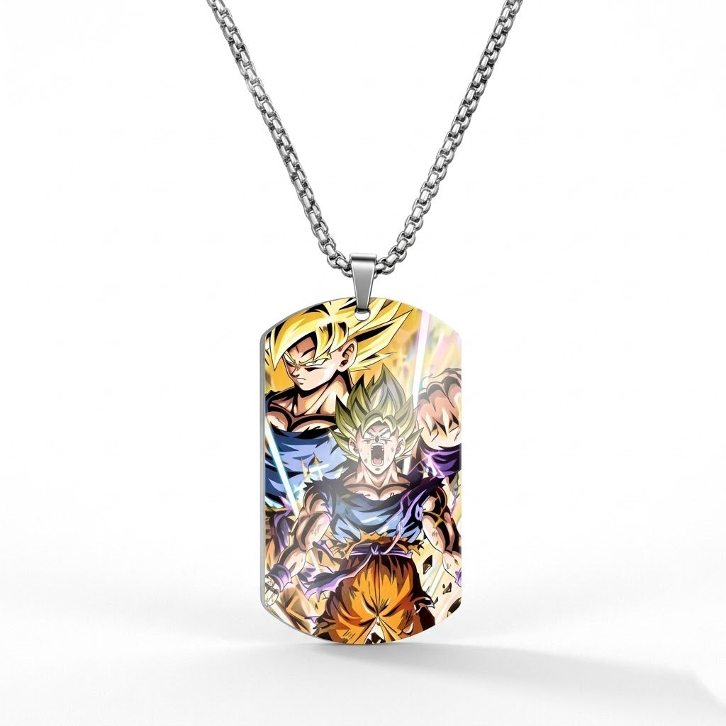 DRAGON BALL SUPER "GOKU SAIYAN EVOLUTION" PREMIUM PENDANT