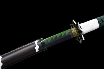 Sanemi Shinazugawa Metallic Katana Replica – Demon Slayer High-Quality Sword | Geekzilla