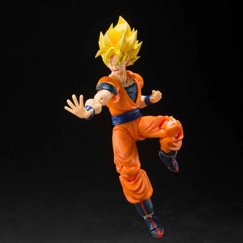 Bandai S.H.Figuarts Dragon Ball Z Super Saiyan Goku Action Figure