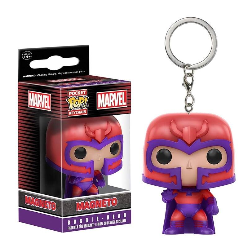Magneto Marvel Funko Pop! Keychain – X-Men Vinyl Figure Key Ring | Geekzilla
