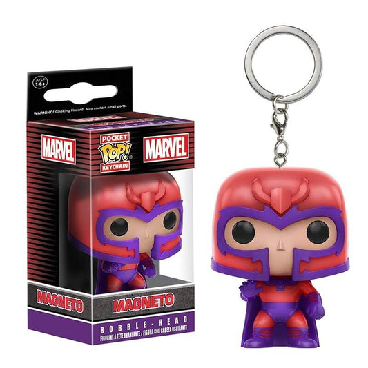 Magneto Marvel Funko Pop! Keychain – X-Men Vinyl Figure Key Ring | Geekzilla