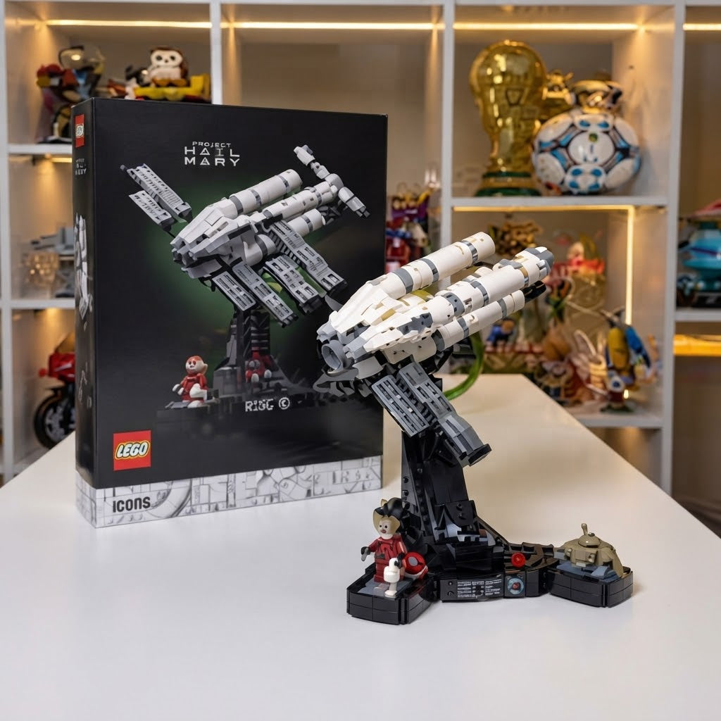 Project Hail Mary Spaceship Building Set – Icons Sci-Fi Collector Model (830 Pieces)
