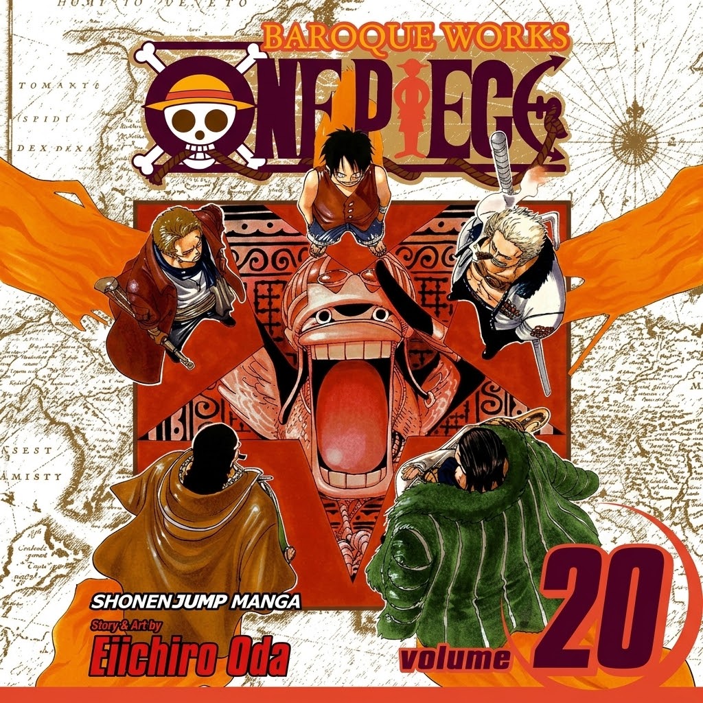 One Piece Manga Volumes 1–20 | Eiichiro Oda English Paperback Books