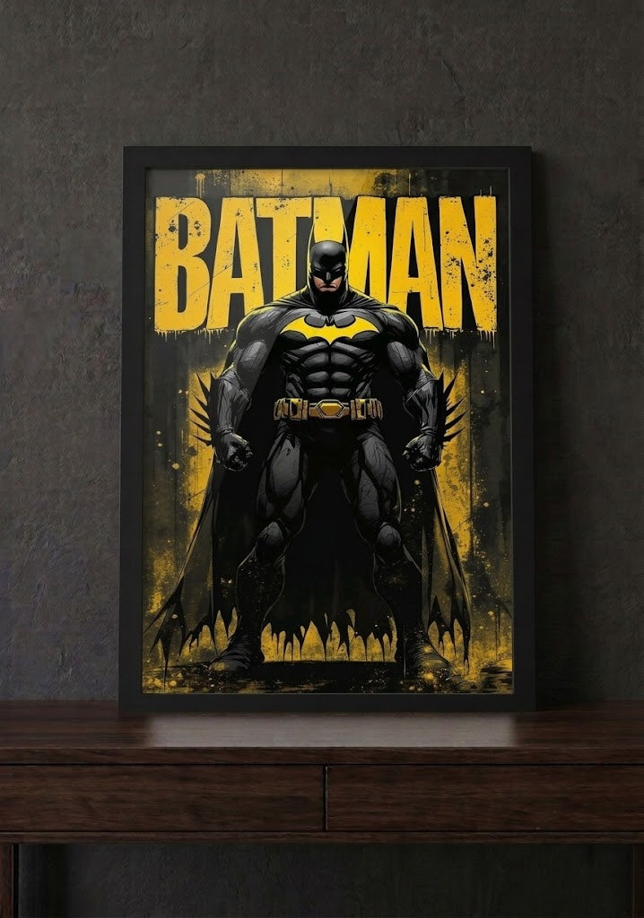 Legendary Superhero Glass Art Frames – Premium Edition Comic & Movie Wall Art | Geekzilla
