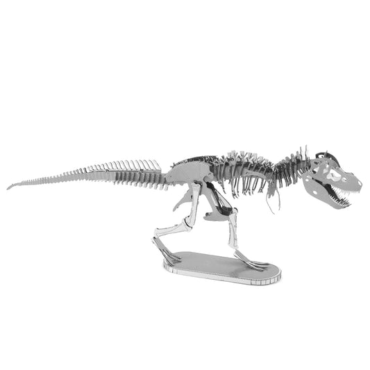 3D Tyrannosaurus Rex DIY Metal Model Kit – Premium Laser-Cut Miniature Dinosaur Skeleton Puzzle