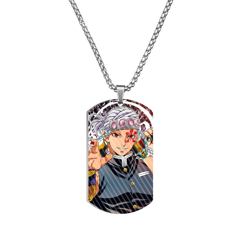DEMON SLAYER "TENGEN UZUI" SOUND HASHIRA PREMIUM PENDANT