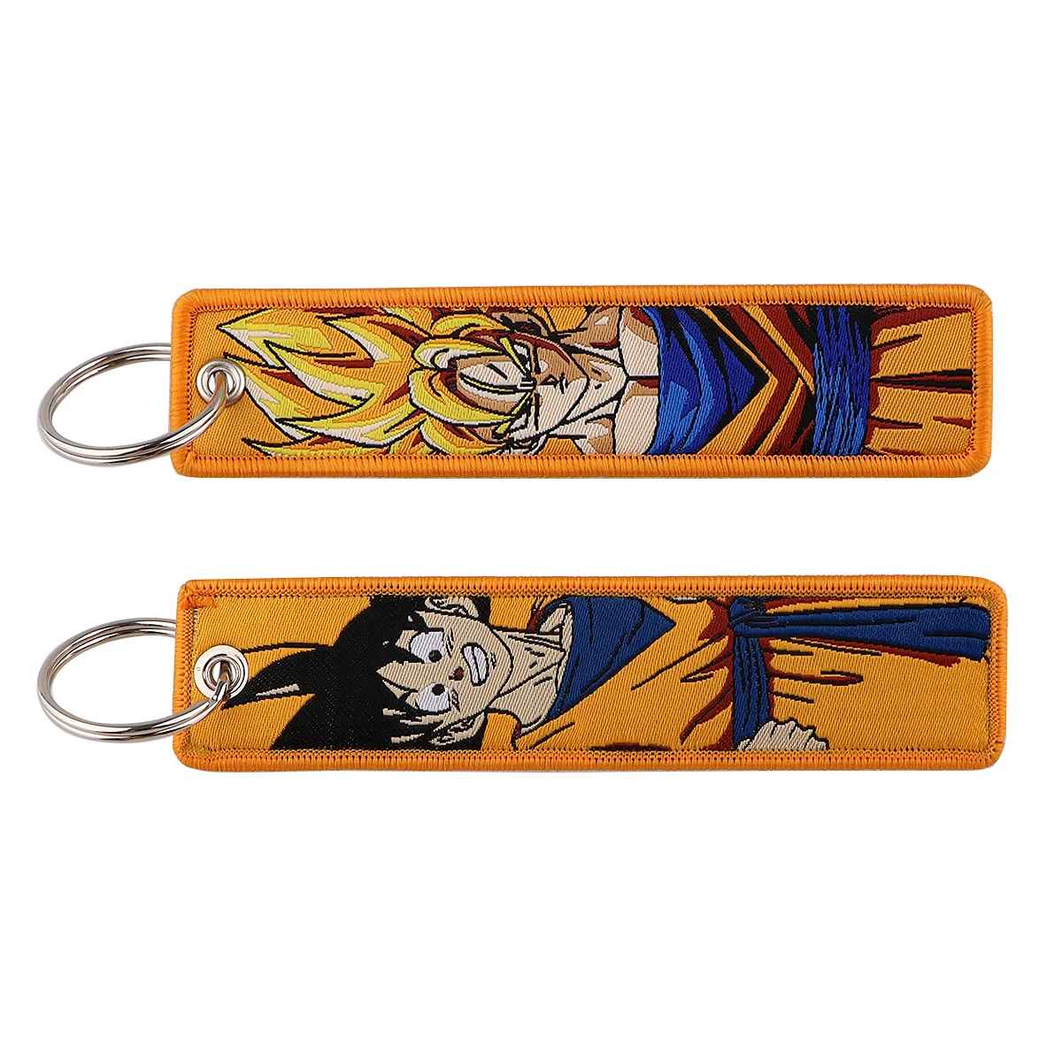 DRAGON BALL Z EMBROIDERED CLOTH KEYCHAINS