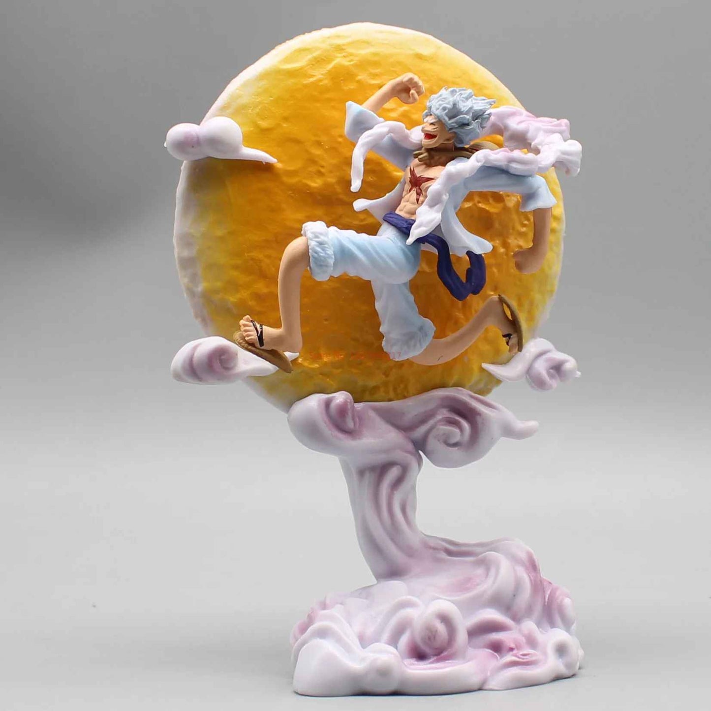 Luffy Rush To The Moon Lamp Figurine