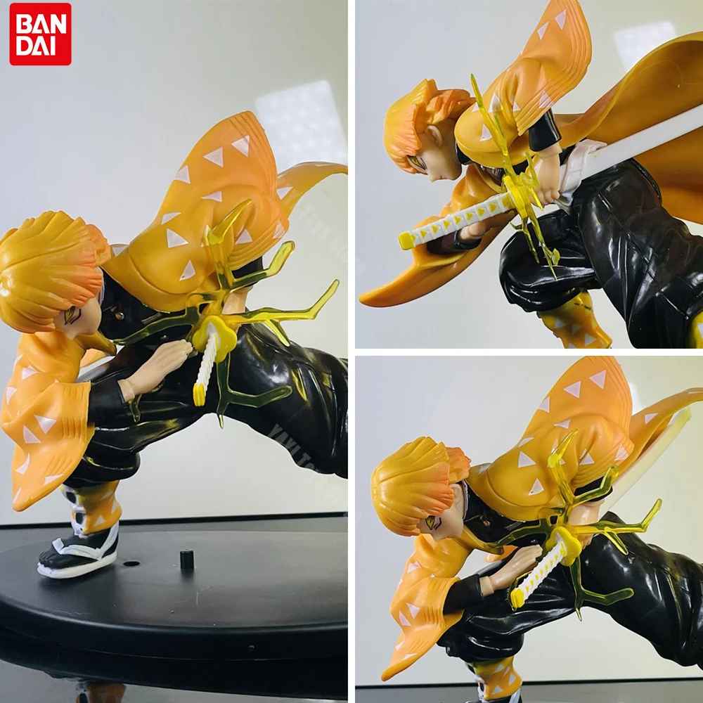 Demon Slayer Figure | Tanjiro Zenitsu Rengoku Collection Kimetsu no Yaiba Anime Statue | Geekzillaa