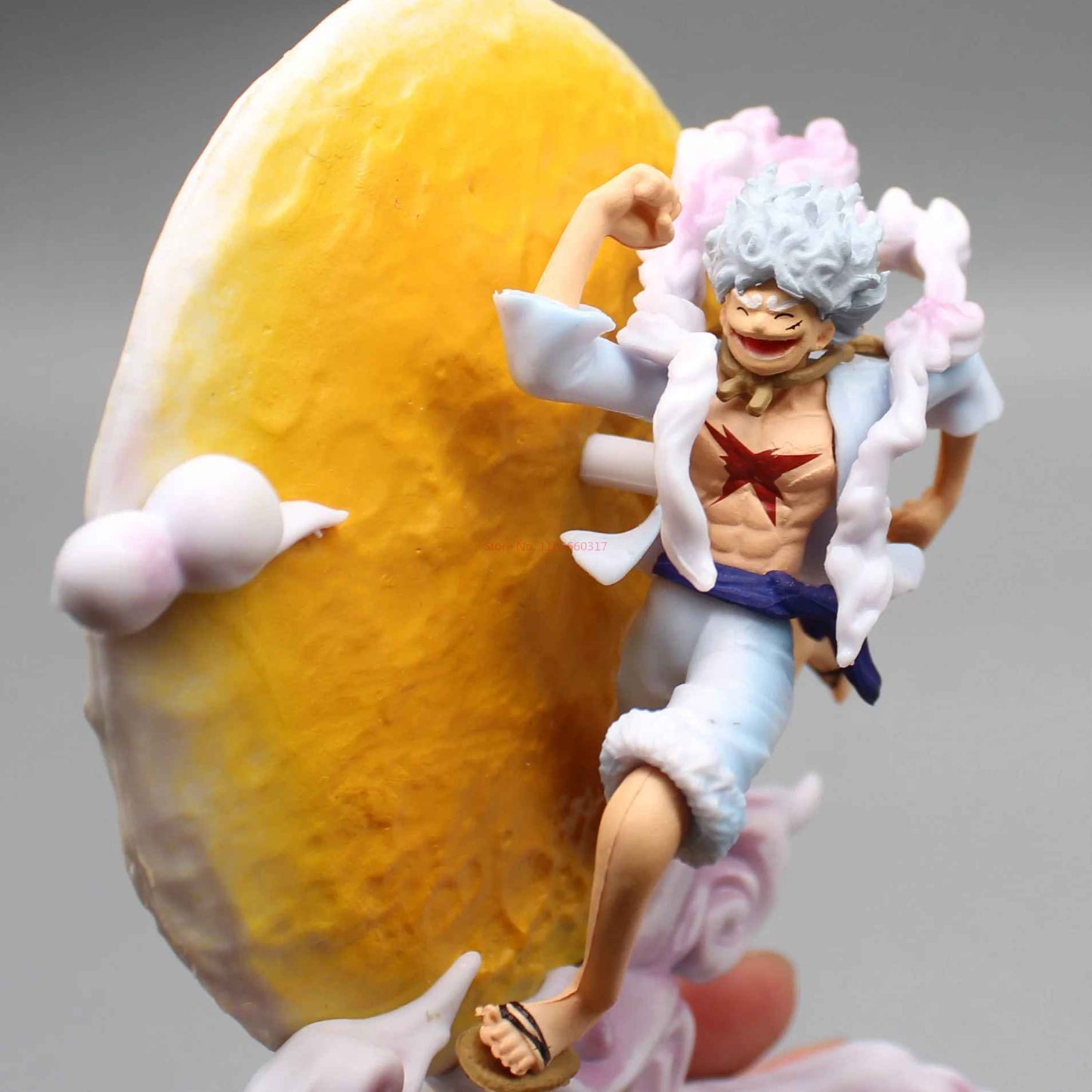 Luffy Rush To The Moon Lamp Figurine