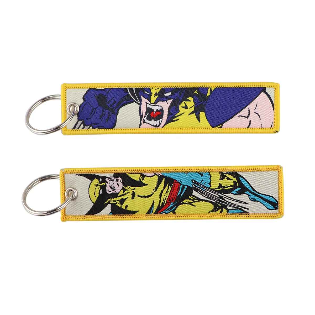 Marvel & DC "Multiverse Legends" Embroidered Keychain Set