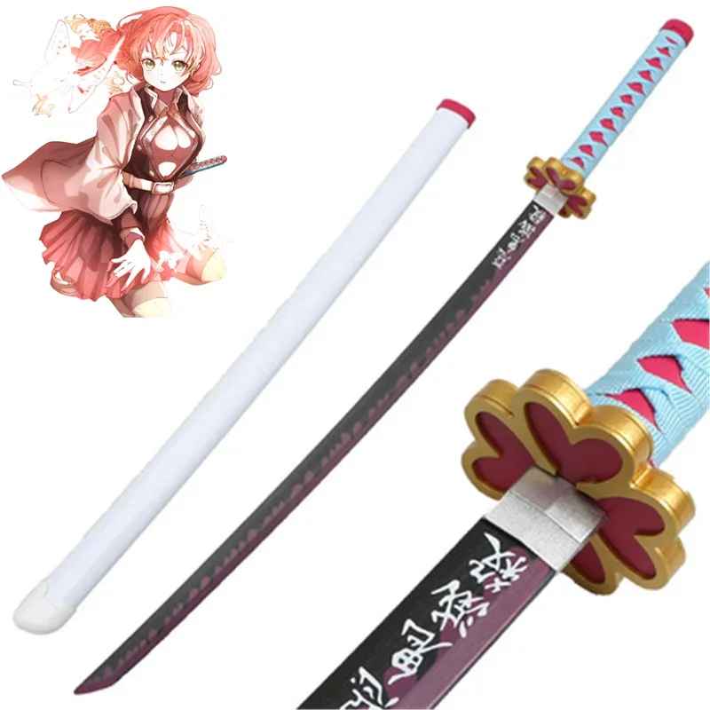 Premium Demon Slayer Hashira Nichirin Katana Replica – High-Quality Metallic Samurai Sword with Scabbard (Giyu, Rengoku, Tokito, Mitsuri)