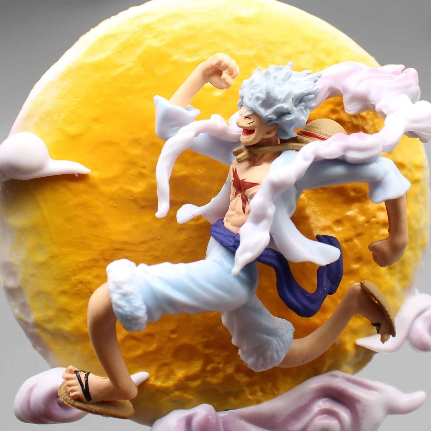 Luffy Rush To The Moon Lamp Figurine