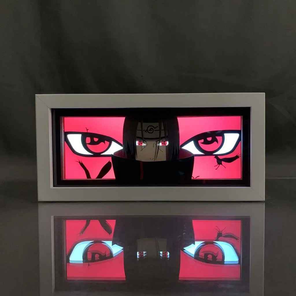 The Uchiha & Uzumaki Light Box Collection