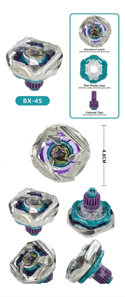 Beyblade X Metal Fusion Battling Tops – Premium High-Velocity Custom Spinners | Geekzilla