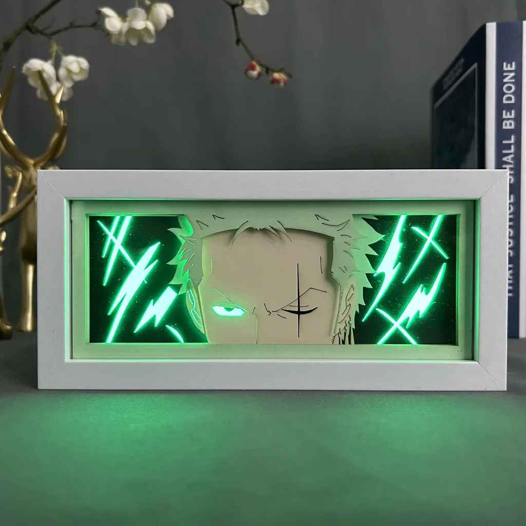 Roronoa Zoro "Pirate Hunter" Multi-Layered RGB Light Box