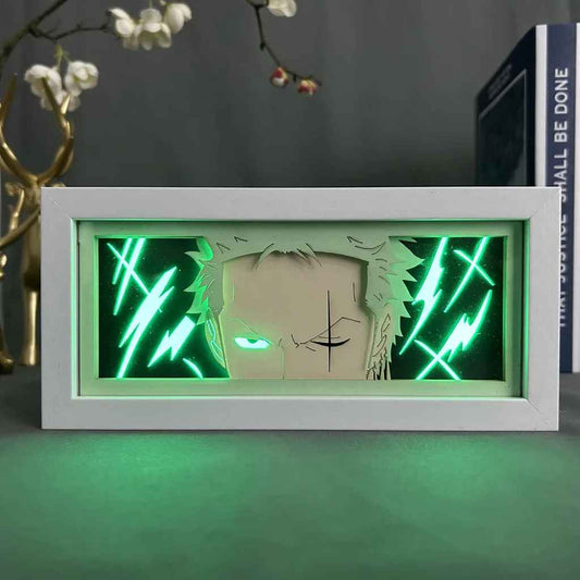 Roronoa Zoro "Pirate Hunter" Multi-Layered RGB Light Box